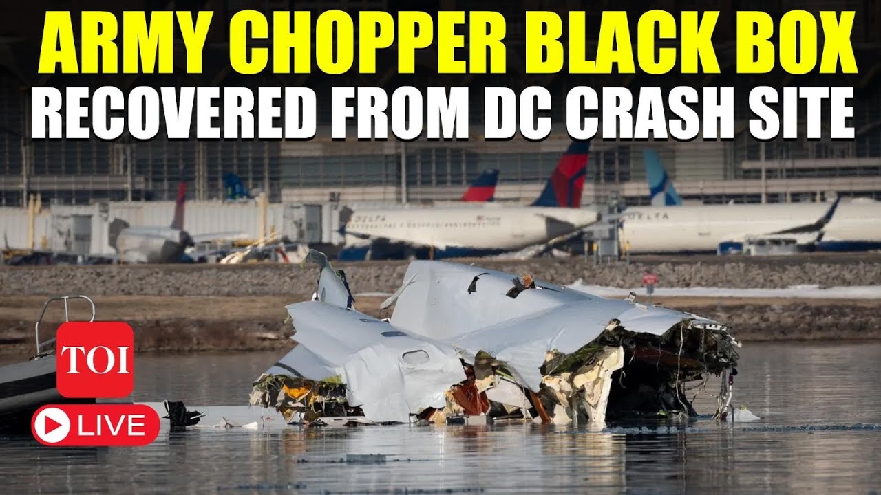 Washington DC PLANE CRASH LIVE: Army Helicopter Black Box, Bodies Of 2 ...
