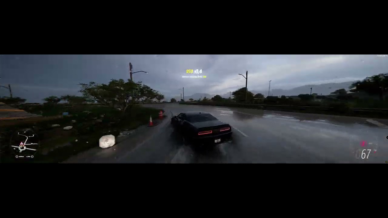 Forza Horizon 5 Dodge Challenger on Max Graphics on 4K 49
