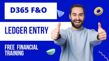 How to do accounting entry in General Journal Dynamics 365 finance and operations | Complete Course