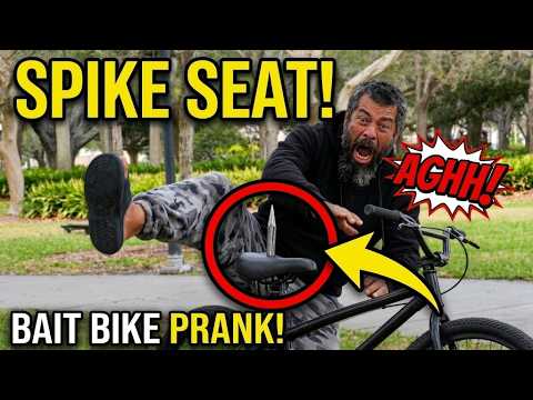 This Bait Bike Has A Brutal Surprise For Thieves