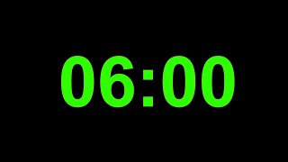 6 MINUTES COUNTDOWN (360 seconds)