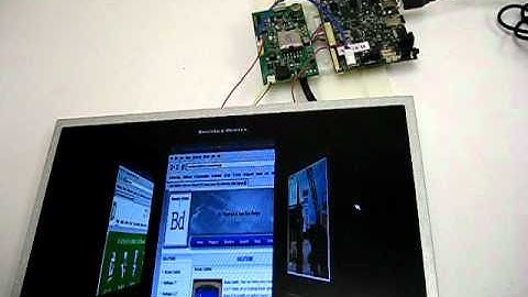 IMX53 Board running QT in Linux on a 15" AUO Panel - Power over Ethernet