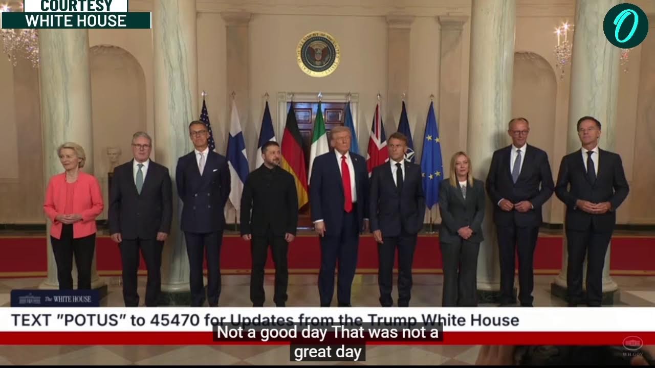 Trump Meets EU Leaders LIVE:  EU Leaders Upset After President Trump Says 'I LOVE RUSSIANS..." |LIVE