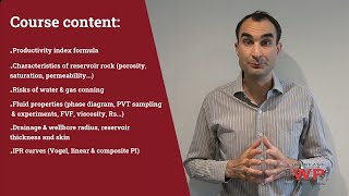Nodal analysis - Well inflow mechanisms online training by IWP