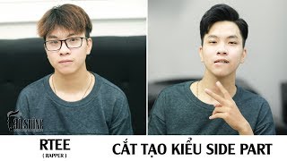 30Shine Đặc Biệt | Rapper RTEE Lột Xác Cắt Tạo Kiểu Side Part