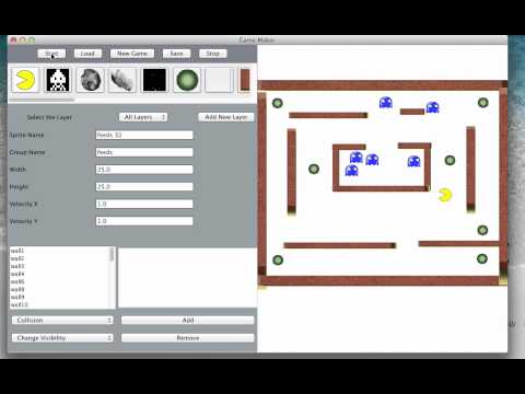 Webstartable GameMaker - Pacman Demo