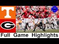 #14 Tennessee vs #3 Georgia Highlights | College Football Week 6 | 2020 College Football Highlights