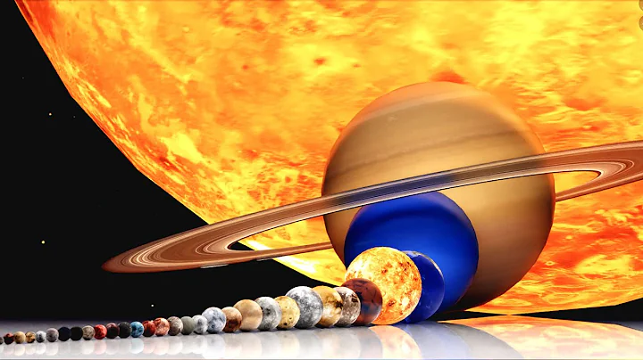 🌕 Solar System 3D Size Comparison | 3D Animation!