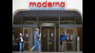 Moderna stock falls by as much as 9.4% after report says late-stage