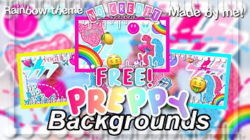 ꒰💘꒱ FREE Preppy backgrounds! 🌈🛍✈️
