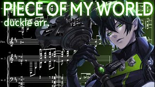 Night Ravens「Piece of My World」 Disney Twisted Wonderland (ツイステ) [piano arrangement]