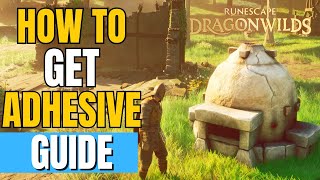 Runescape Dragonwilds - How to Make Adhesive Out of Swamp Tar | Full Kiln Crafting Guide