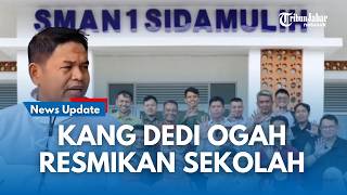 Download Lagu FAKTA DI  BALIK  Penolakan Dedi Mulyadi Resmikan SMAN 1 Sidamulih Pangandaran MP3