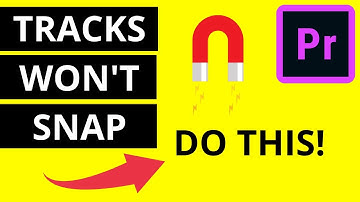 Adobe Premiere Pro Snapping Problem [Sequences dont