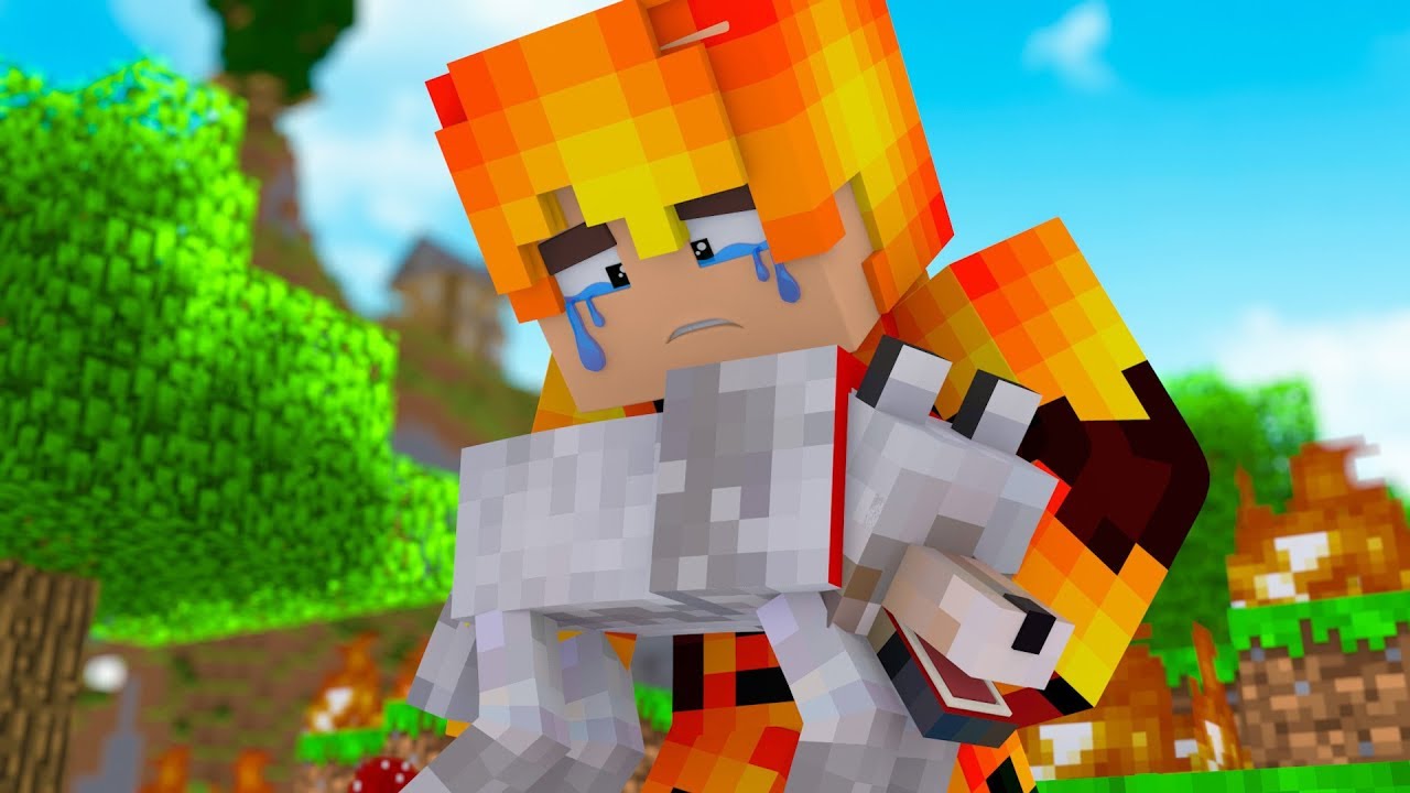 МОЯ СОБАКА УМЕРЛА - НУБ ПРОТИВ ПРО - ТРОЛЛИНГ 100% МУЛЬТИК  ЛОВУШКИ MINECRAFT