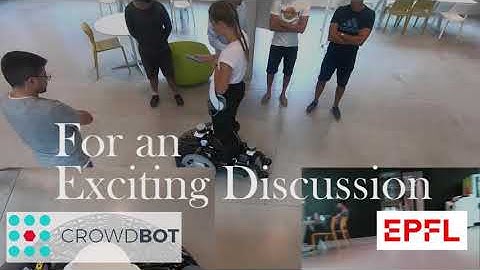 Teaser CROWDBOT Workshop IEEE ROMAN 2020