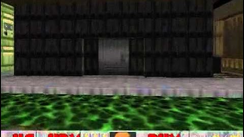 [Doom] Base Ganymede E1M3 "Toxin refinery" UV-max in 10:39