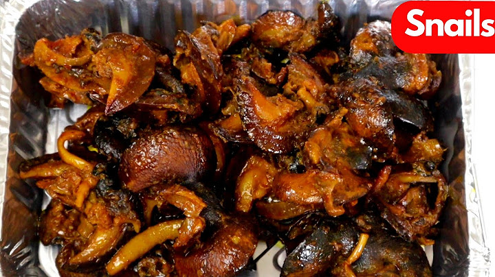 How To Cook Tasty Snails With Just 3 Ingredients | Tasty Stir Fry Snails Nyama Congo Meat