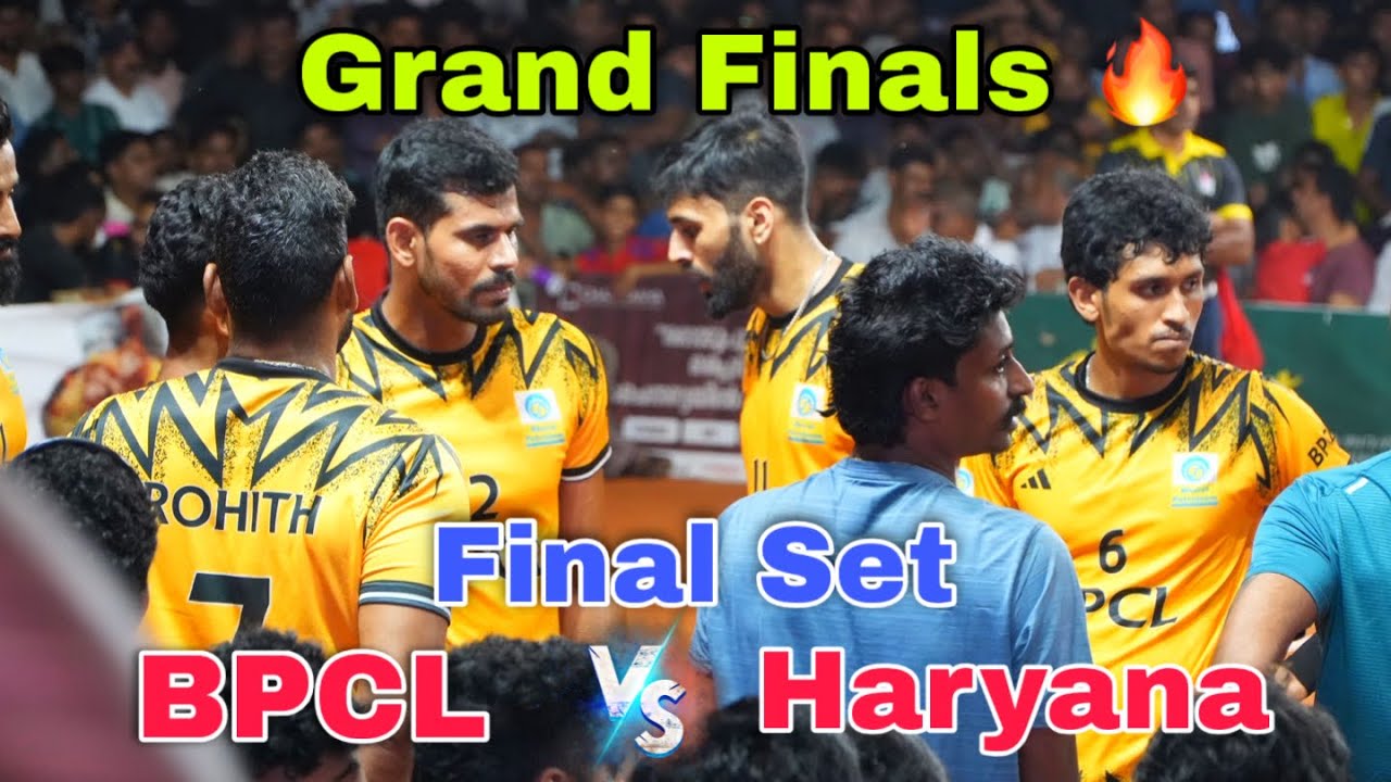 Grand Finals 🔥BPCL Vs Haryana | Set - 4 | Thodupuzha All India Volleyball Tournament 2026