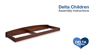 Delta Children Changing Top Assembly Video