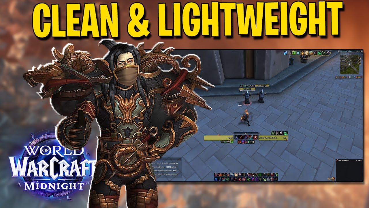 I Fixed My WoW UI for Midnight — Clean, Fast, Minimal