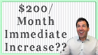 $200 Immediate Monthly Increase to Social Security, SSDI, SSI Checks is Back