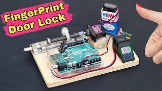 How to Make Fingerprint Door Lock | Arduino Project screenshot 5