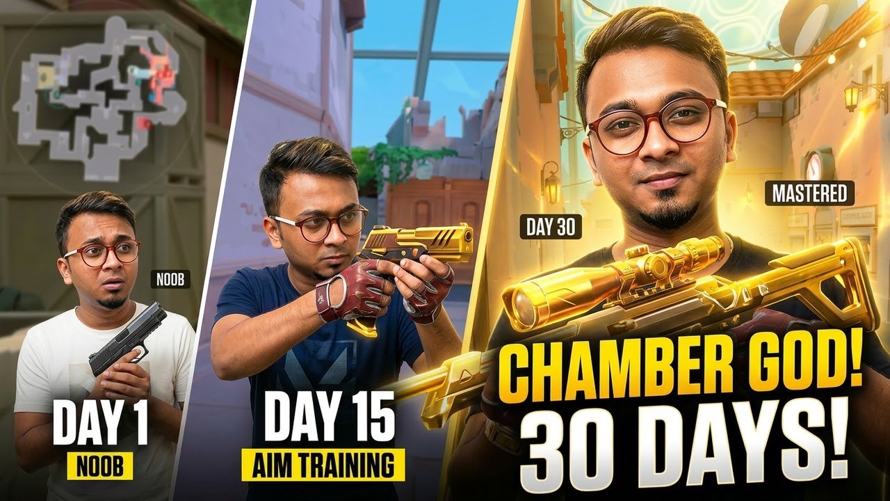I Spent 30 Days Mastering VALORANT's CHAMBER Agent Here's What Happened