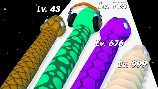 Colorful Snake  Color Math Games (All Snakes, Part 2)