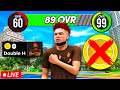 🚨60 to 99 OVR No Money Spent LIVE - 90 Overall using the Best Jumpshot on NBA 2K26! # DKpartner