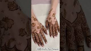 Mehndi designs for girls 💗✨🍁 || #youtubeshorts #shortsfeed #eidspecial #hennatattoodesign