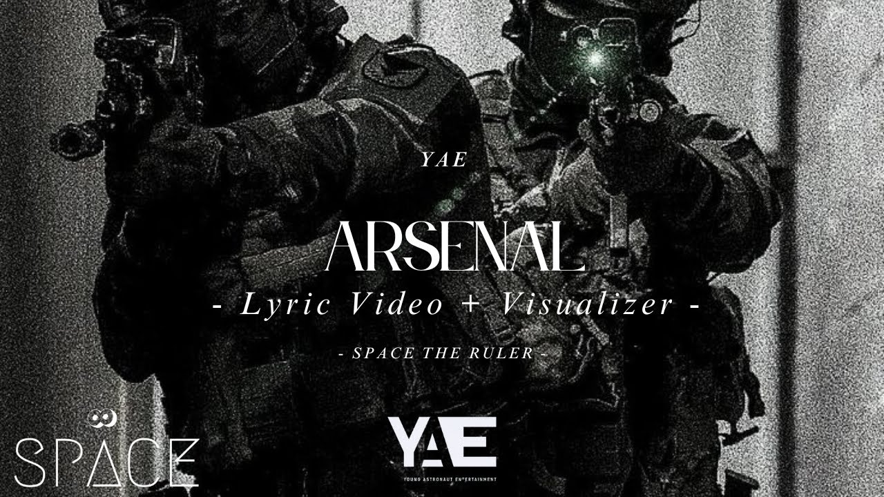 SPACE THE RULER - Arsenal (Lyric Video + Visualizer)
