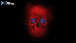 Skull Effect In Photoshop CC 2021 | Oil Paint Effect | Photoshop Tutorial