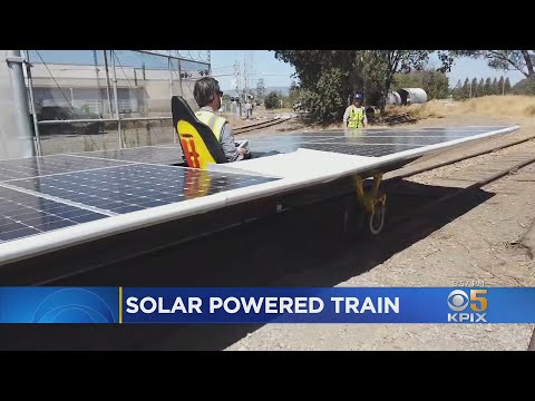 Sonoma County Inventors Set Record For Solar-Power Locomotives