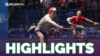 "Feeling the BURN" 🔥 Elias v Steinmann | U.S Open 2022 | RD 2 HIGHLIGHTS!