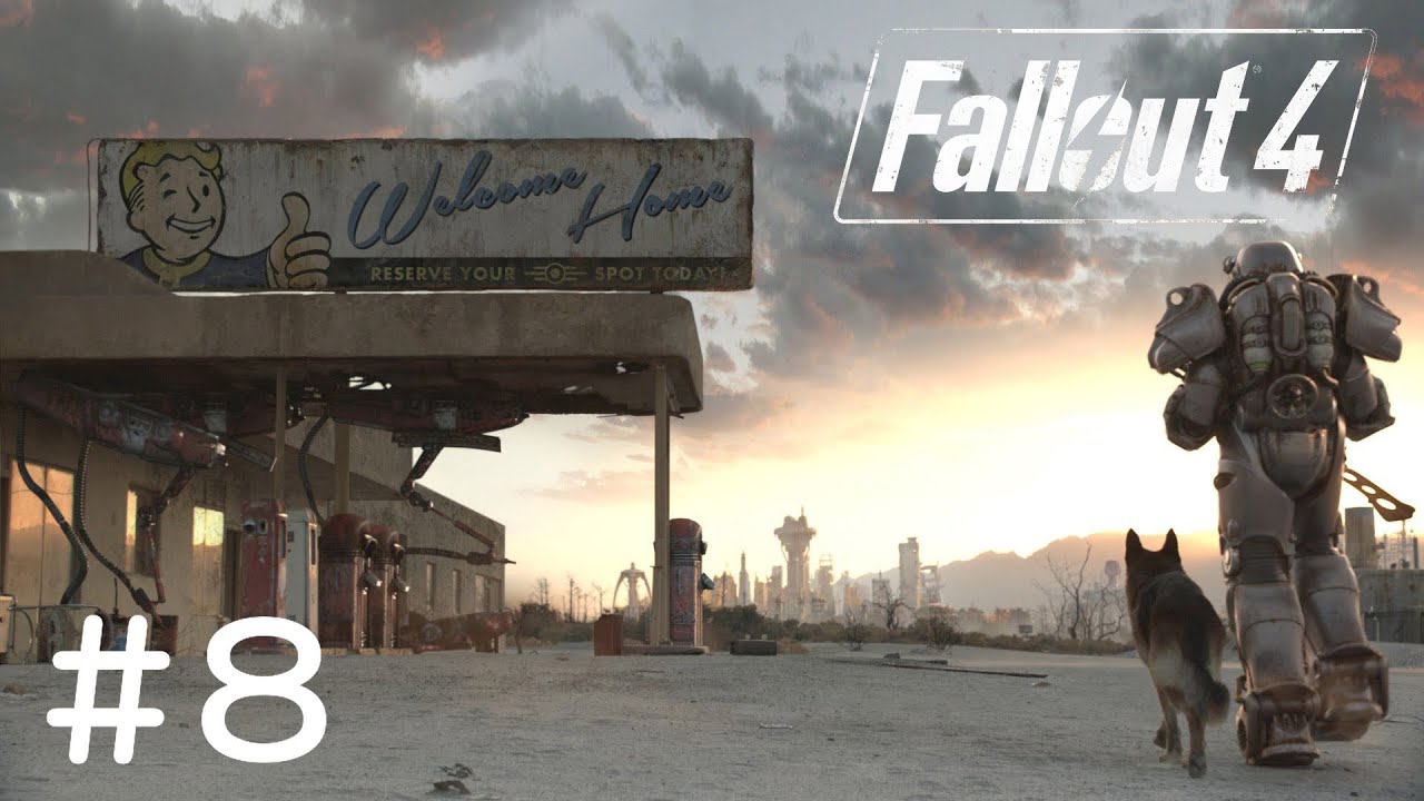 #8【PS4】Fallout4 フォールアウト４【FPS】実況プレイ