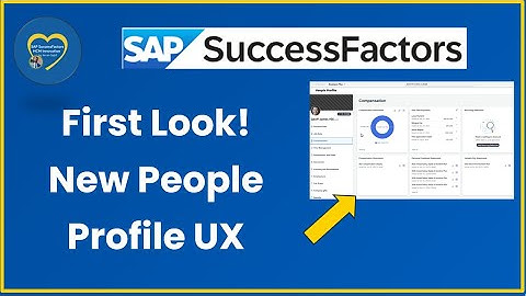First Look 2025: The New People Profile in SAP SuccessFactors