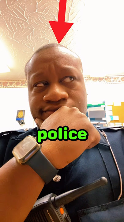 Police officer knows this secret…