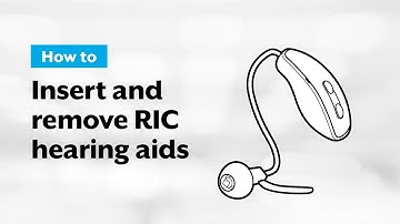 How to Insert AND Remove Standard (RIC) Hearing Aids