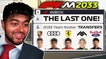 The Final Season of this F1 Manager 24 Create A Team Career Save...
