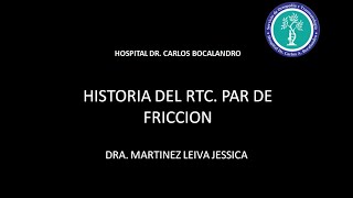 Historia del par fricción