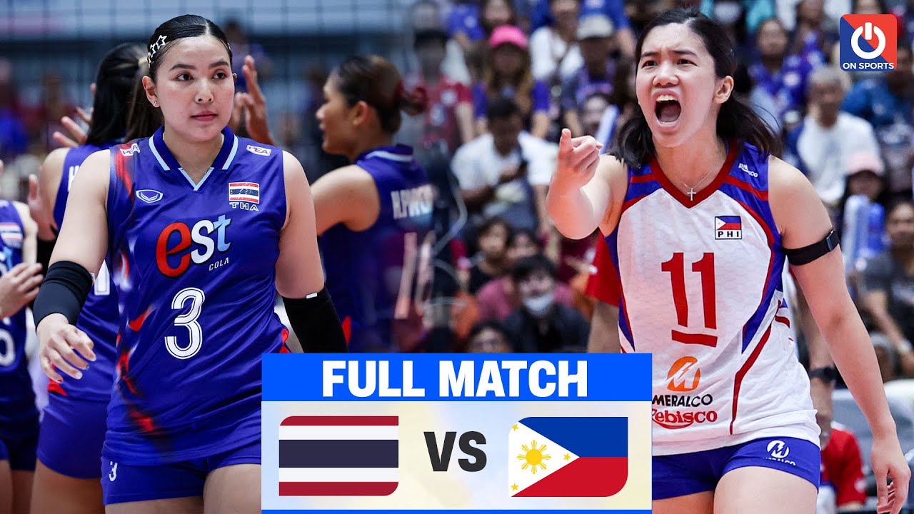 Full HD | THÁI LAN vs PHILIPPINES | Pornpun Guedpard vs. Jia De Guzman - Đẳng cấp out trình