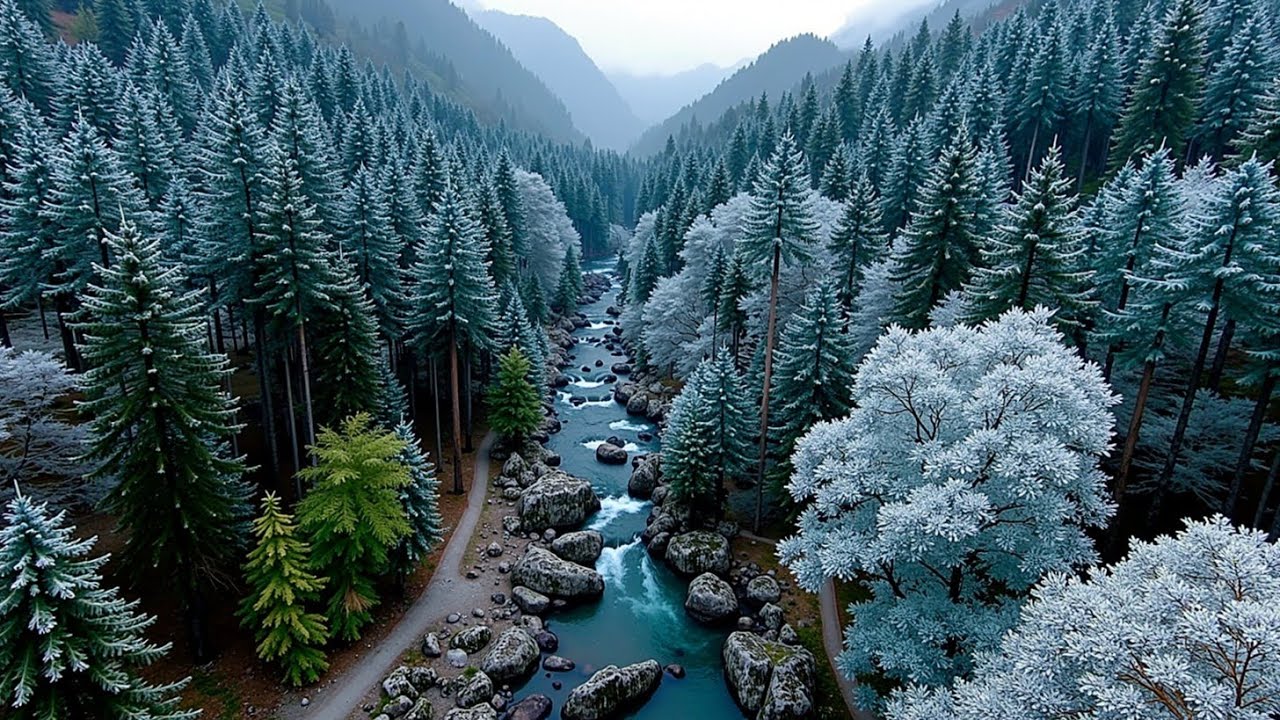 Уютный речной уголок для глубокого спокойствия и сосредоточенности