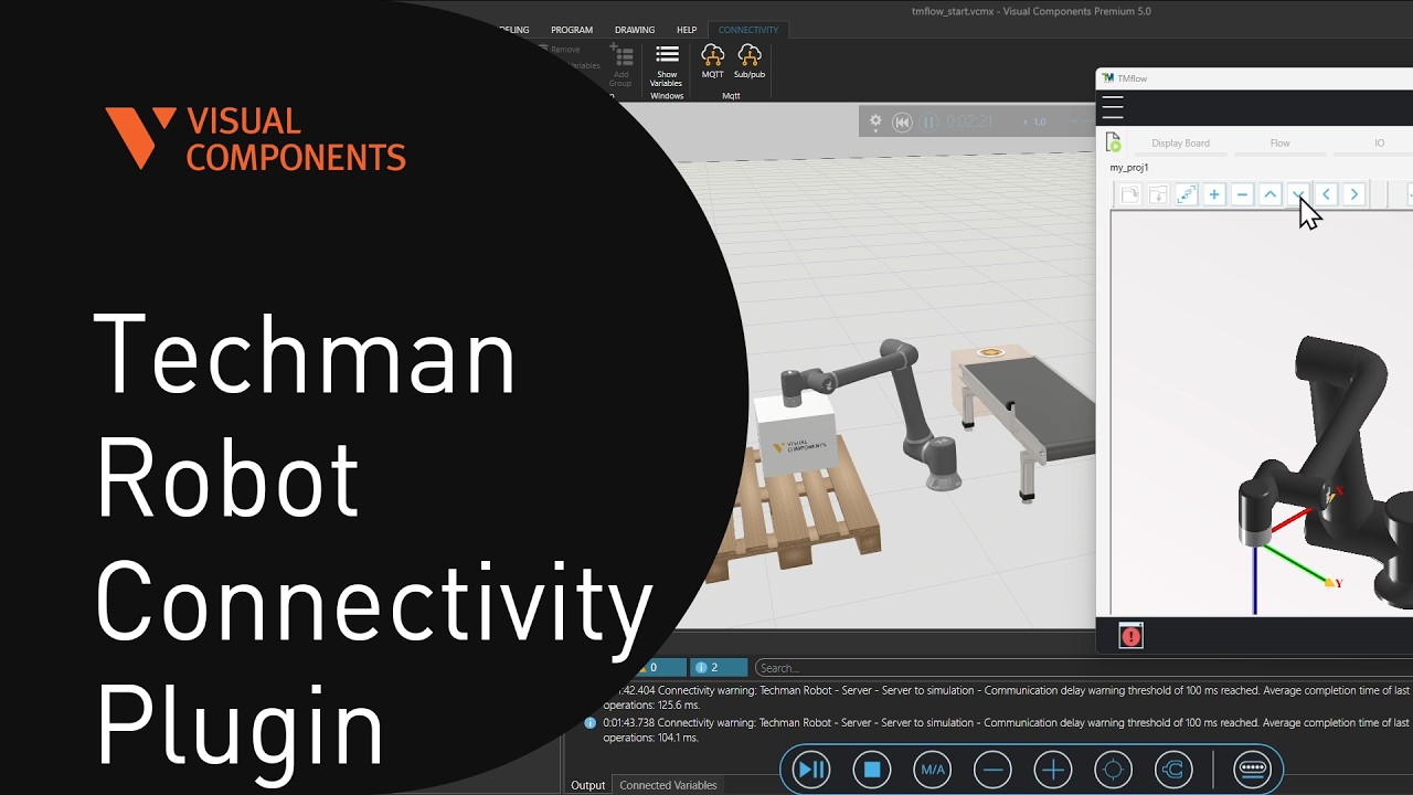 Techman Ui Techman Robot Connectivity Plugin - YouTube