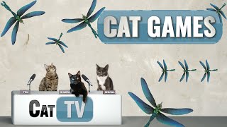 CAT Games TV | Dragonflies in Paradise | Cat Games 4K | Videos For Cats to Watch | 😼 screenshot 5