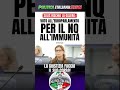 VI RICORDATE QUANDO NEL 2025 SAILIS RISCHIAVA LA G4LERA@PoliticaItalianaShow #politicaitalianashow