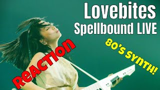 Lovebites - Spellbound LIVE | Reaction | 80's Synth Metal Vibes!!
