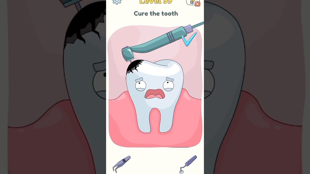 🦷 DOP 3 Level 99 | Cure the Tooth – Can You Fix It? 😷🪥