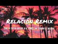 🎵Sech x Daddy Yankee x J Balvin ft. Rosalía x Farruko - Relación remix (letra/lyrics)🎵🎵