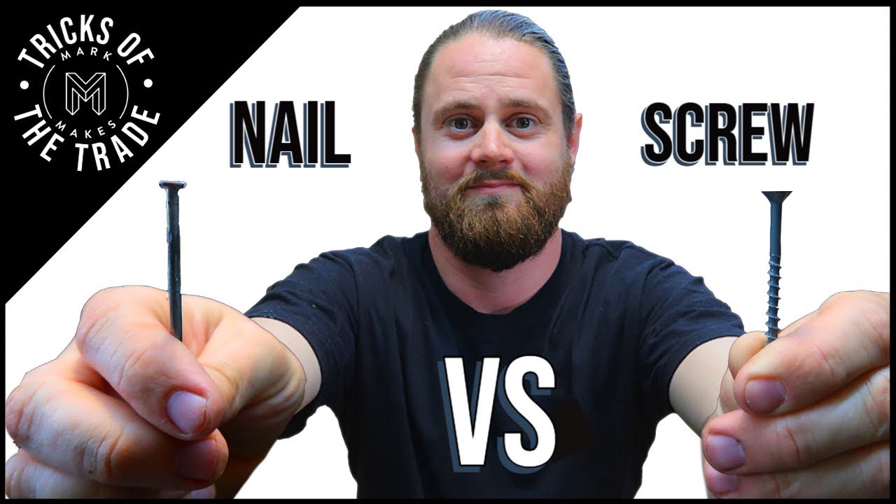 NAIL vs SCREW Which One WINS? YouTube